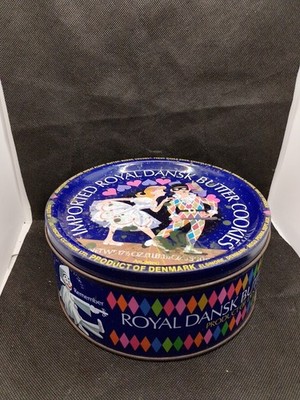 leere Vintage Blechdose / TIVOLI Edition / Keksdose von ROYAL DANSK Danish Butter
