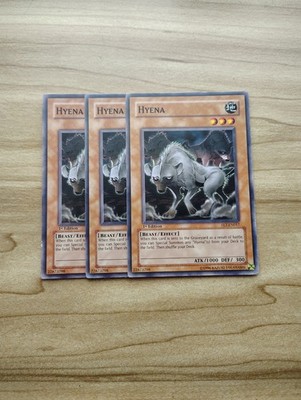 Yu-Gi-Oh! - Hyena 3X - Complete Playset Of Cards