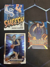 2023-24 Topps Chrome - Brandin Podziemski #190 (RC) (3) Cards