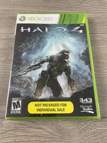 Halo 4 "Not for Resale" (Xbox 360, 2012) NEW SEALED
