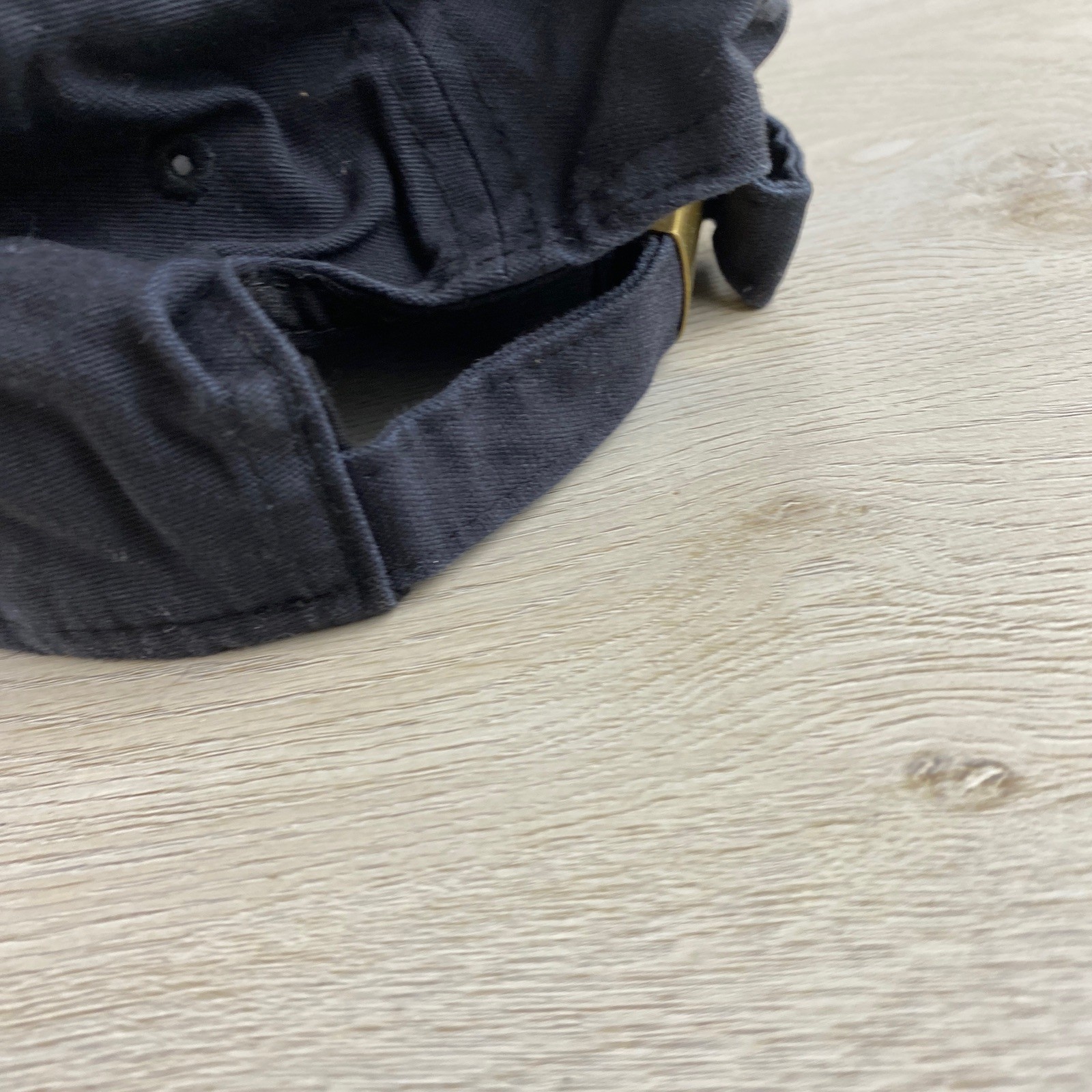 Vintage Solid Black Hat Universal Threads Adjusta… - image 7