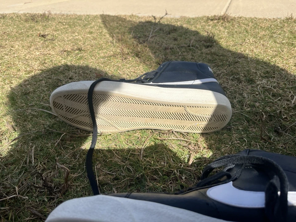 Size 10.5 - Nike Blazer '77 Vintage Mid Black Sail - Image 4 of 4