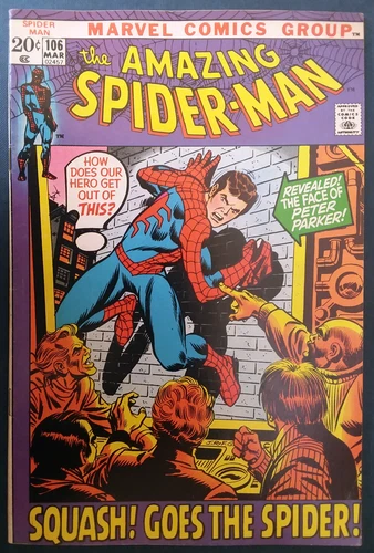 ✦ Amazing Spider-Man #106 (1972, Marvel) FN/VF