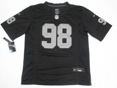 NIKE Maxx Crosby #98 Las Vegas Raiders Men's Game onField Jersey Black