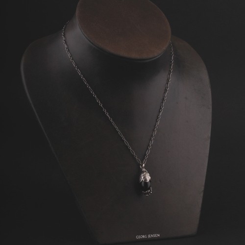GEORG JENSEN Sterling Anhänger des Jahres 2024 mit Onyx. 20001391. NEU! - Bild 3 von 5