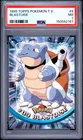 1999 TOPPS POKEMON TV #9 BLASTOISE PSA 7