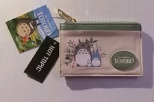 Studio Ghibli My Neighbor Totoro Sakura Mini Zip Wallet NWT