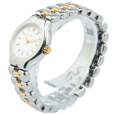 Tiffany & Co. Tesoro L0112 Quartz K18 Yellow Gold Woman's Watch | eBay