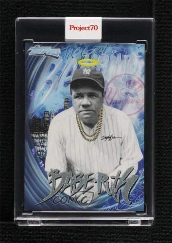 2021 Project 70 Online Exclusive Babe Ruth King Saladeen (2010 Topps Baseball)