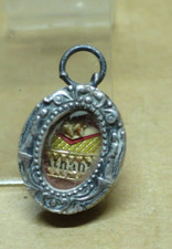 ANCIEN PENDENTIF EN ARGENT PORTE RELIQUAIRE
