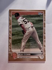 2022 Topps Series 2 Alex Cobb #359 Memorial Day Camo /25