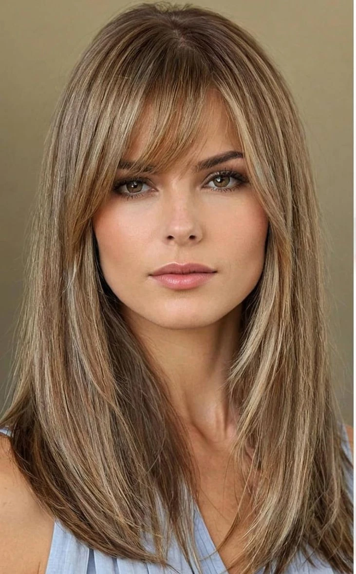 Ash Brown Blonde Highlight Wig 100% Human Hair 13x4 Lace Front Wigs