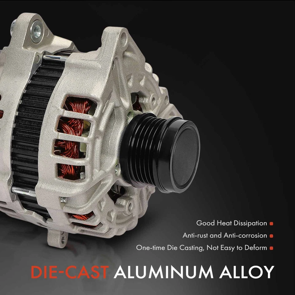 Alternador para Mercedes-Benz C117 X117 X156 CLA45 AMG 2014-2019 2021 CW 5 ranuras Foto 4 de 4