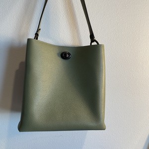 coach may tote dark turquoise