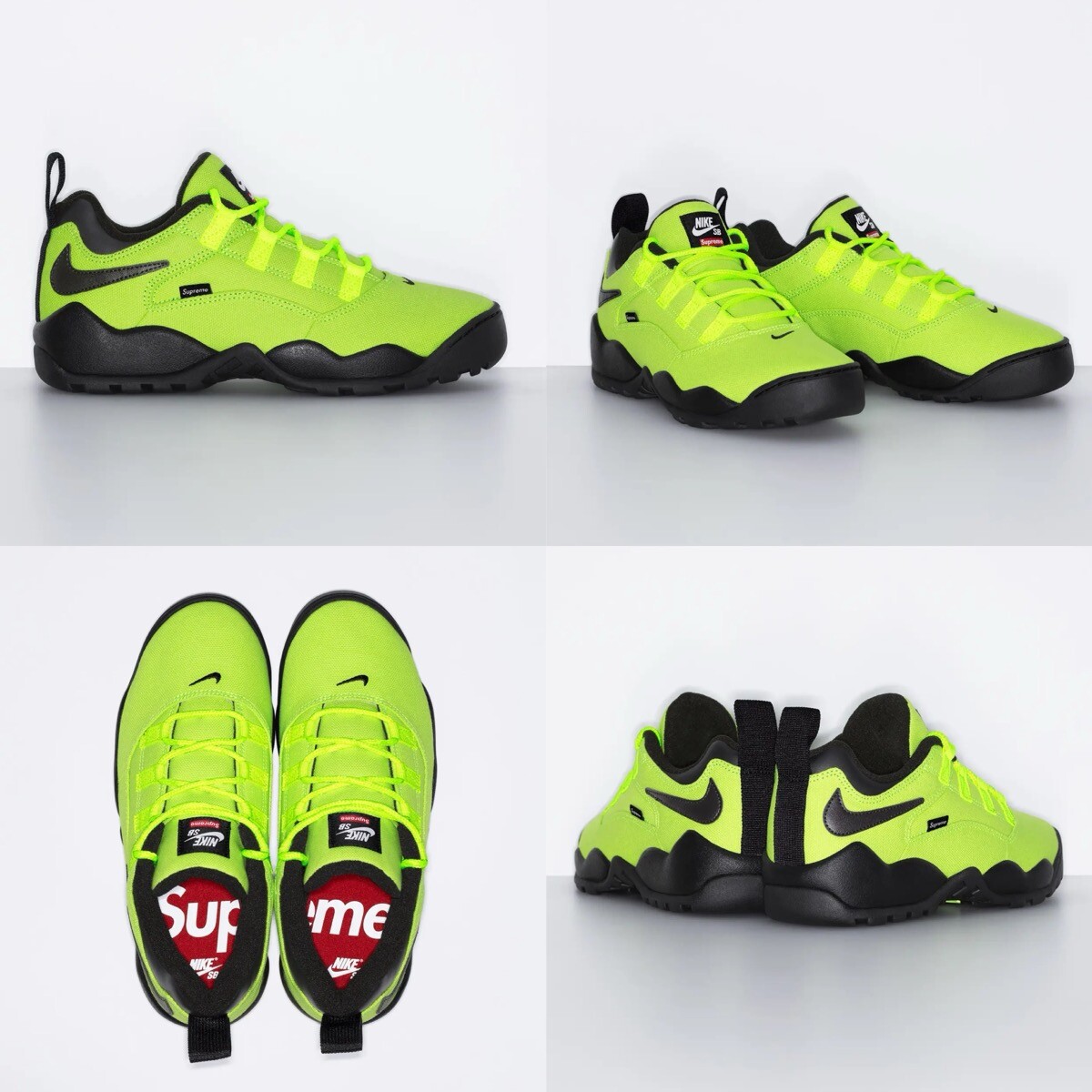 Supreme × Nike SB Darwin Low Volt FQ3000-700 Men's Size | eBay