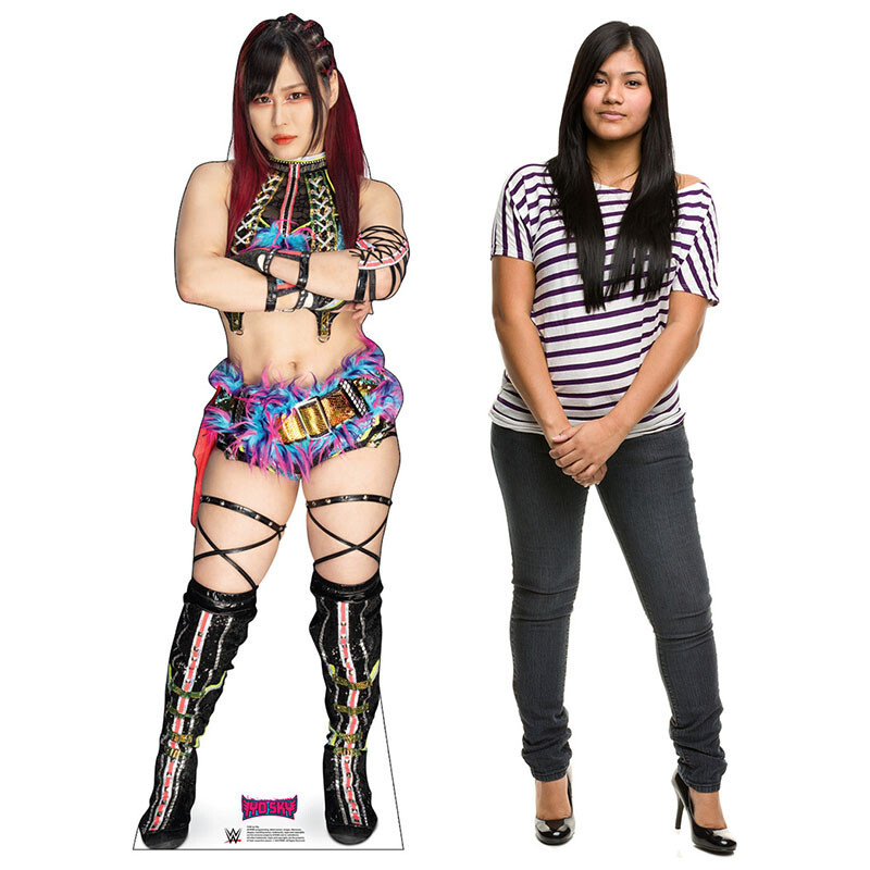 IYO SKY WWE Divas Wrestling Lifesize CARDBOARD CUTOUT Standup