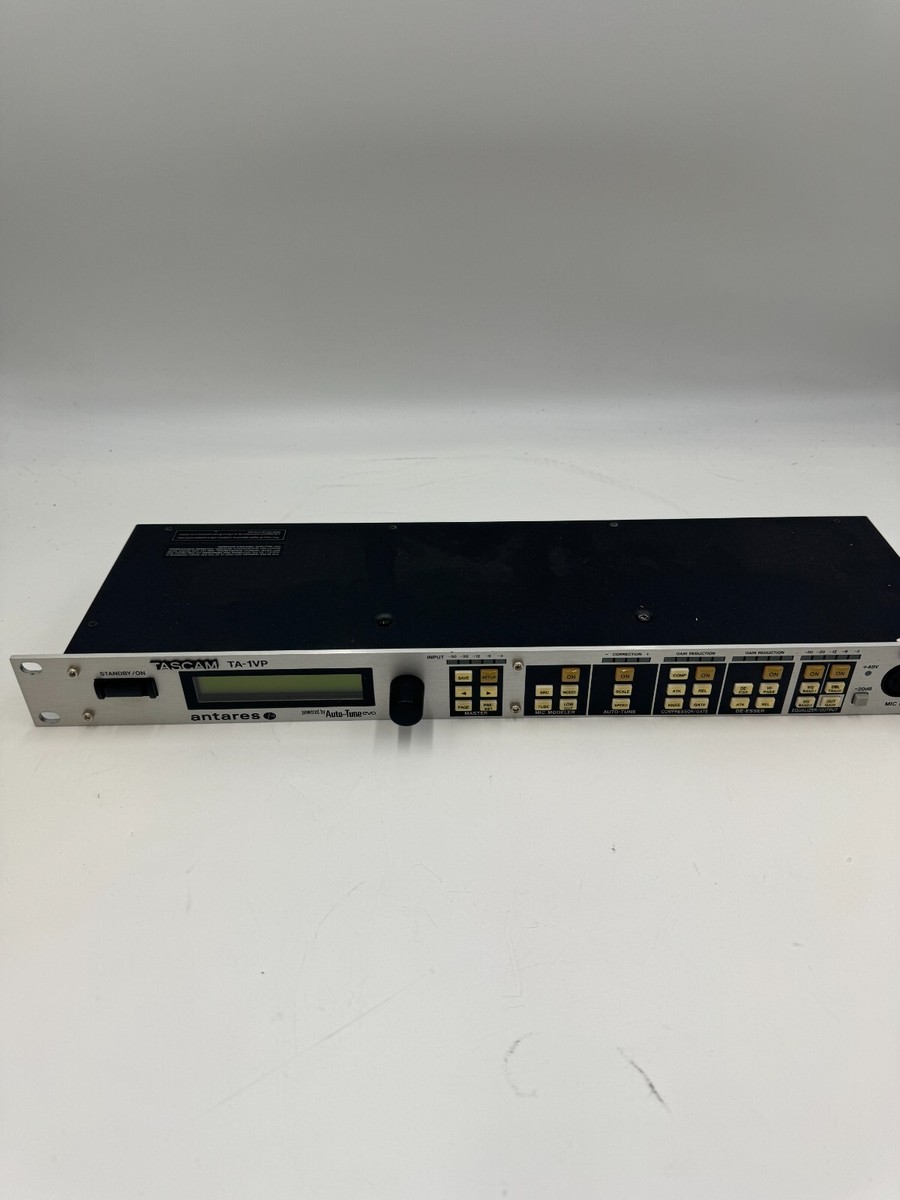 TASCAM TA-1VP Antares Auto-Tune Vocal Processor Box | eBay