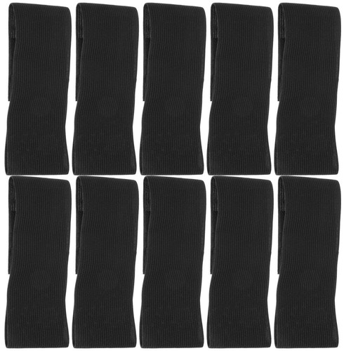 10 Stück Trauer Gedenk Armband Trauer Veranstaltung Beerdigung Arm Band schwarz elastisch - Bild 6 von 12