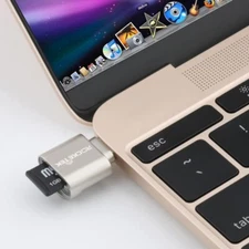 USB C Portable Card Reader for Micro SD Cards, Micro SD to Type C USB Adapter
