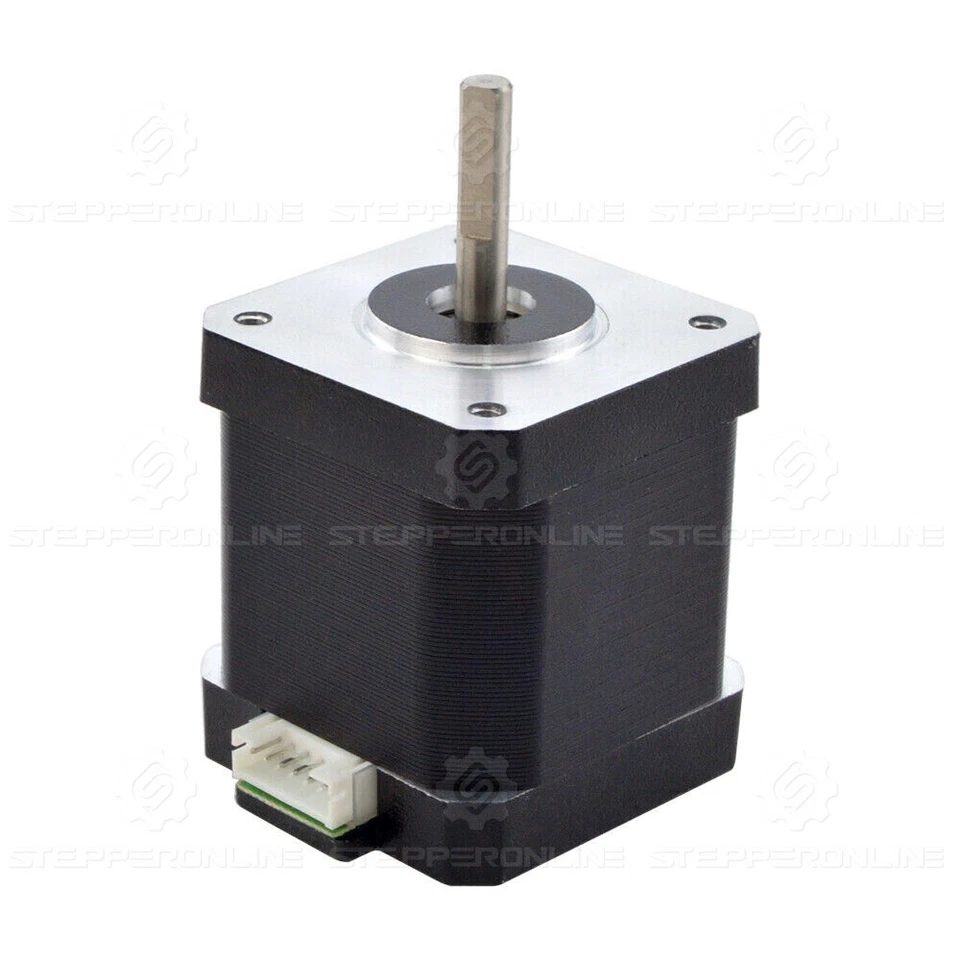 STEPPERONLINE 1/3/5x Nema 17 Schrittmotor 55Ncm 2A 42x48mm mit 1 Meter Kabel DIY - Bild 4 von 4