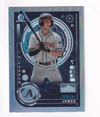 2024 Bowman Chrome Bowman AI #BAI-7 Druw Jones Arizona Diamondbacks
