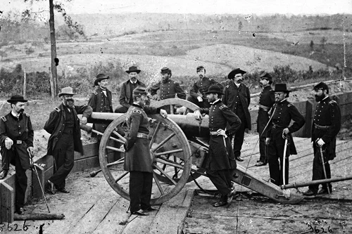 New 5x7 Civil War Photo: Union General William Tecumseh Sherman in Atlanta