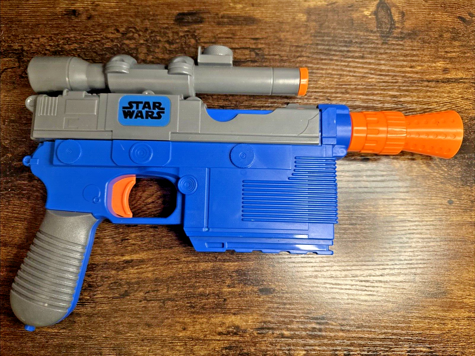 Star Wars Nerf Han Solo DL-44 Blaster Hasbro Disney 2015 Cosplay