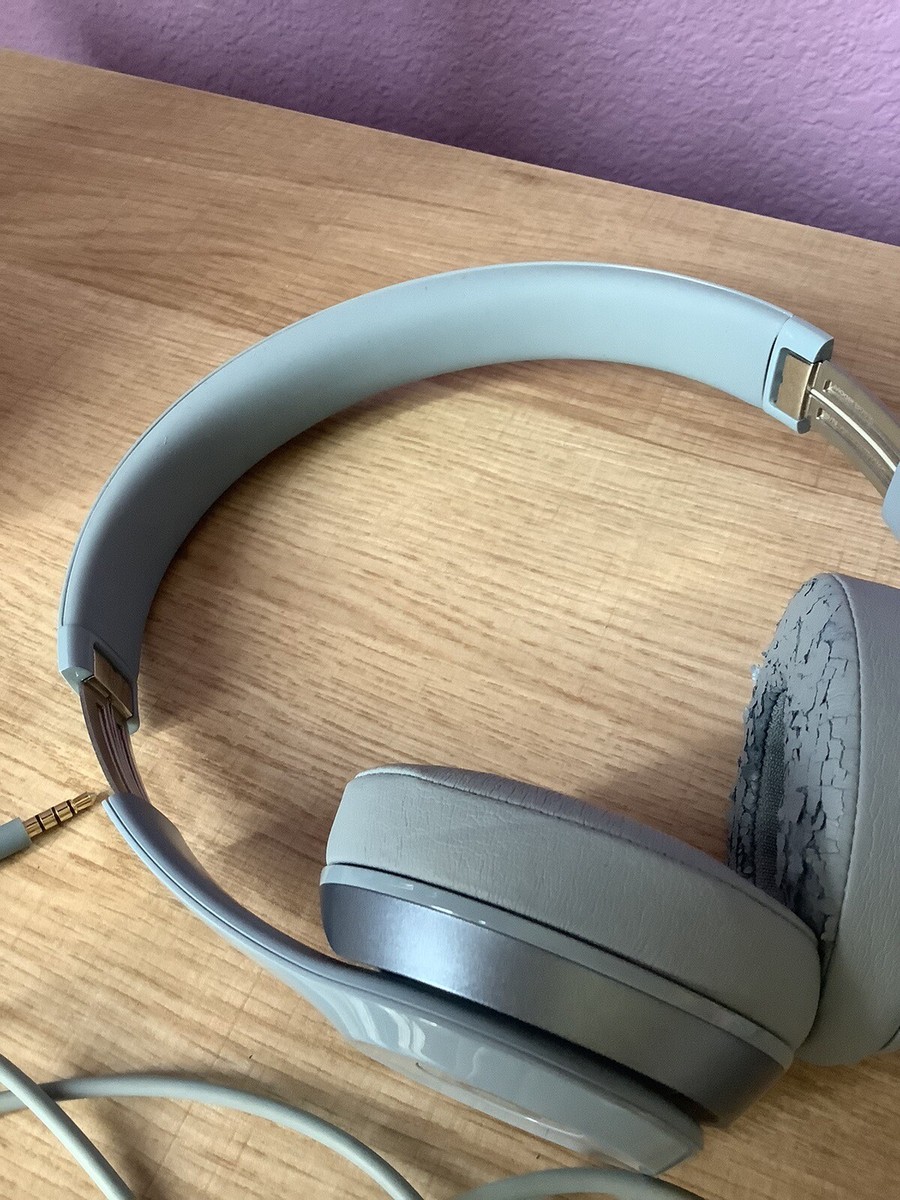 Beats Solo 2 Wired Headset Light Blue/Gray with Pouch | eBay