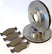 Opel Astra F SET Bremsscheiben belüftet + Bremsbeläge vorne Vorderachse