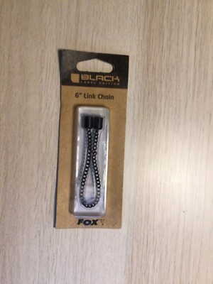 fox black label link chain