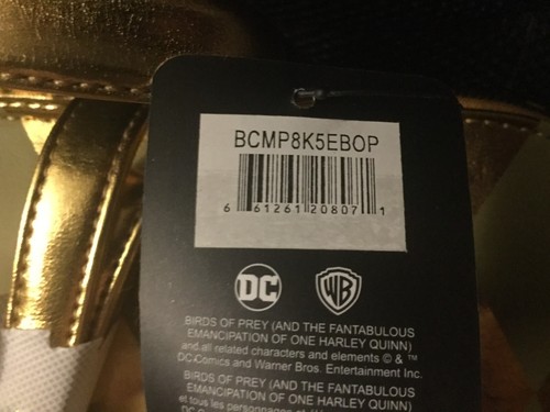 Birds of Prey and the Fantabulous Emancipation of One Harley Quinn Gold Backpack - Picture 4 of 4