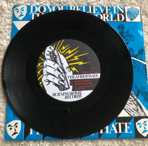 Theatre Of Hate - Do You Believe In The West World 7'' Vinyl Single - 1981 BRR2 - Foto 4 di 4