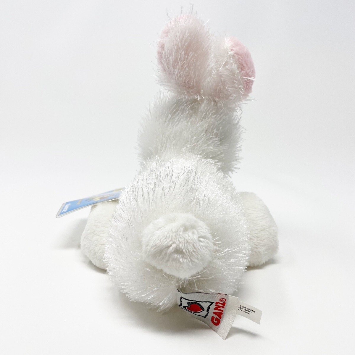 Ganz Webkinz Lil' Kinz White Bunny Rabbit Plush Toy HS078 Ganz Webkinz Lil' Kinz White Bunny Rabbit Plush Toy HS078