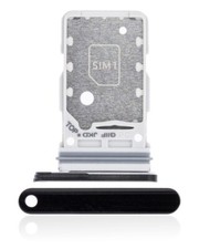 Replacement Dual Sim Card Tray For Samsung Galaxy S21 Ultra - Phantom Black