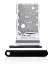Replacement Dual Sim Card Tray For Samsung Galaxy S21 Ultra - Phantom Black