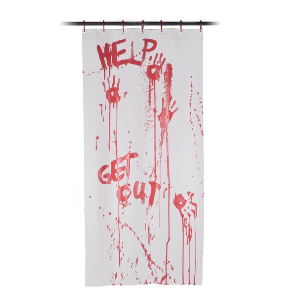 Bloody Curtains 2 Large Color Changing Sheets That Turn Red When Wet