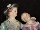 Sitzendorf German Porcelain Statuette Of Couple With Sheep — photo 6