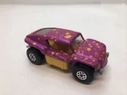 MATCHBOX 1970 BEACH BUGGY PINK ORANGE INTERIOR ENGLAND LESNEY VINTAGE 1:64 Nice