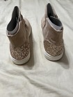 New Olive & Edie girls mini boots size 6 color sparkle beige — photo 3