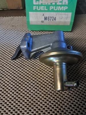 Nos Mechanical Fuel Pump Carter M6774