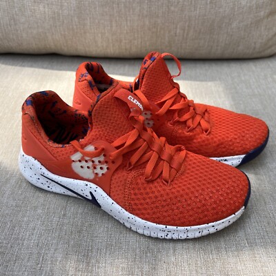 nike men's free tr 8 clemson training shoes