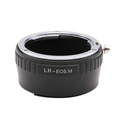 Mount Lens Adapter Ring for Leica R Mount Lens to for EOS M EF-M Mount Camera