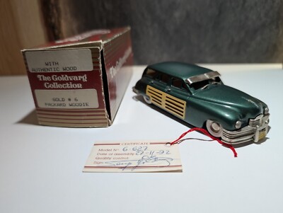 Goldvard Collection 1:43 Packard Woodie #6 with Authenic Wood NEU