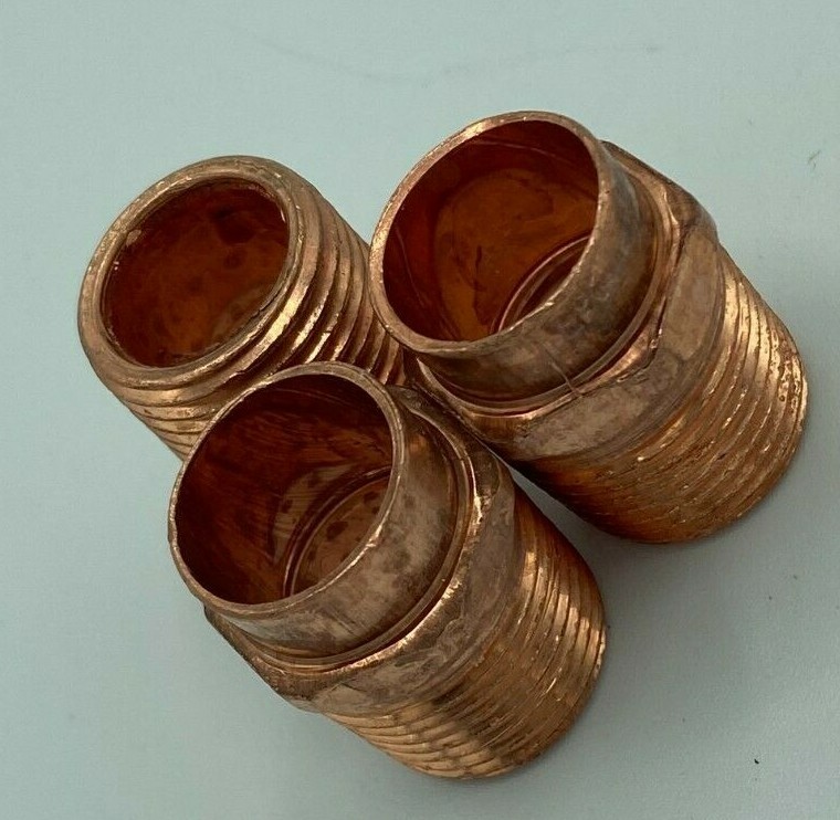 Elkhart Corporation - Copper Male Adapter - 1/2" Copper Fitting - 1,3, & 5 Pack