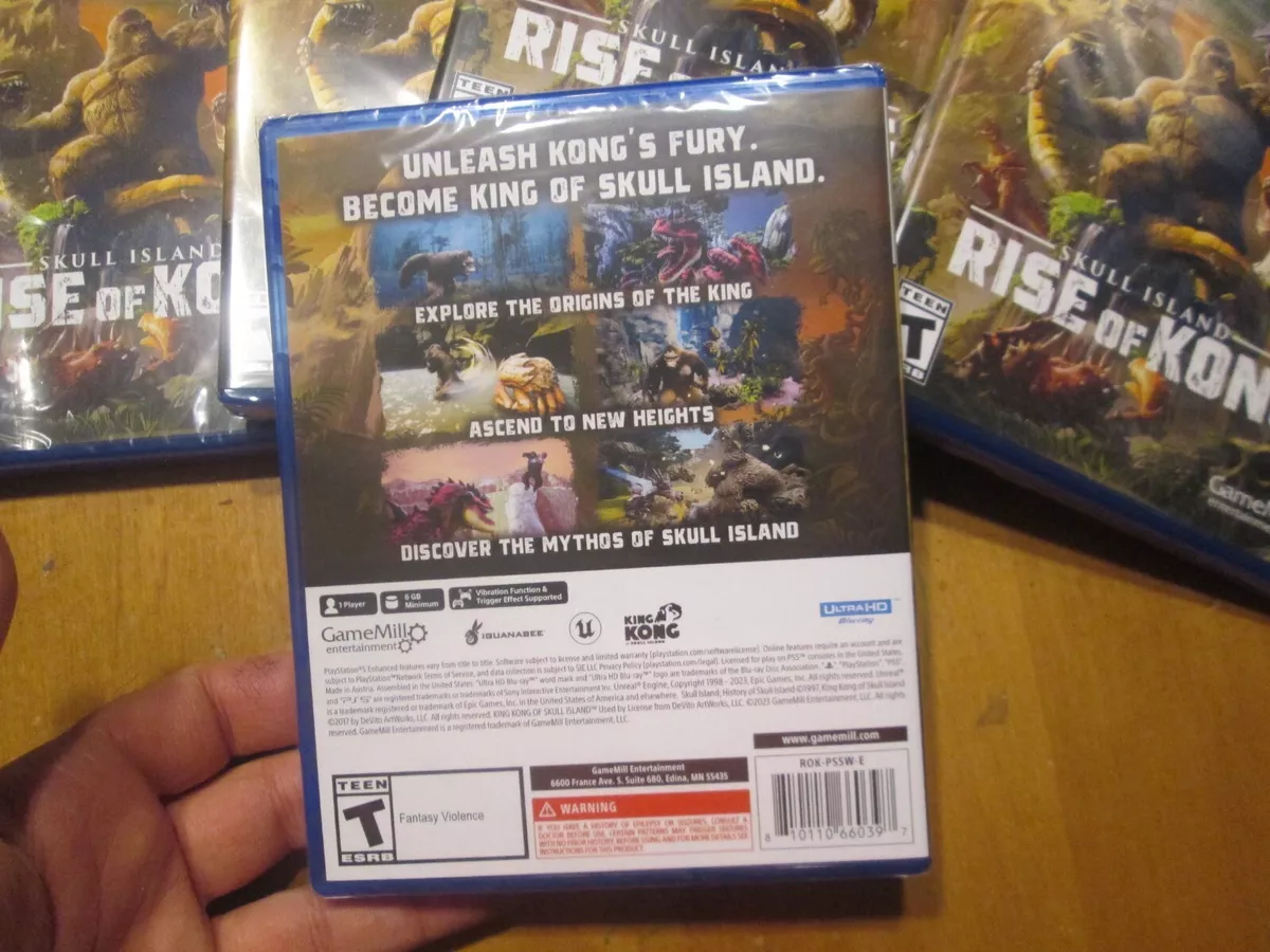 Skull Island: Rise of Kong, PlayStation 4 