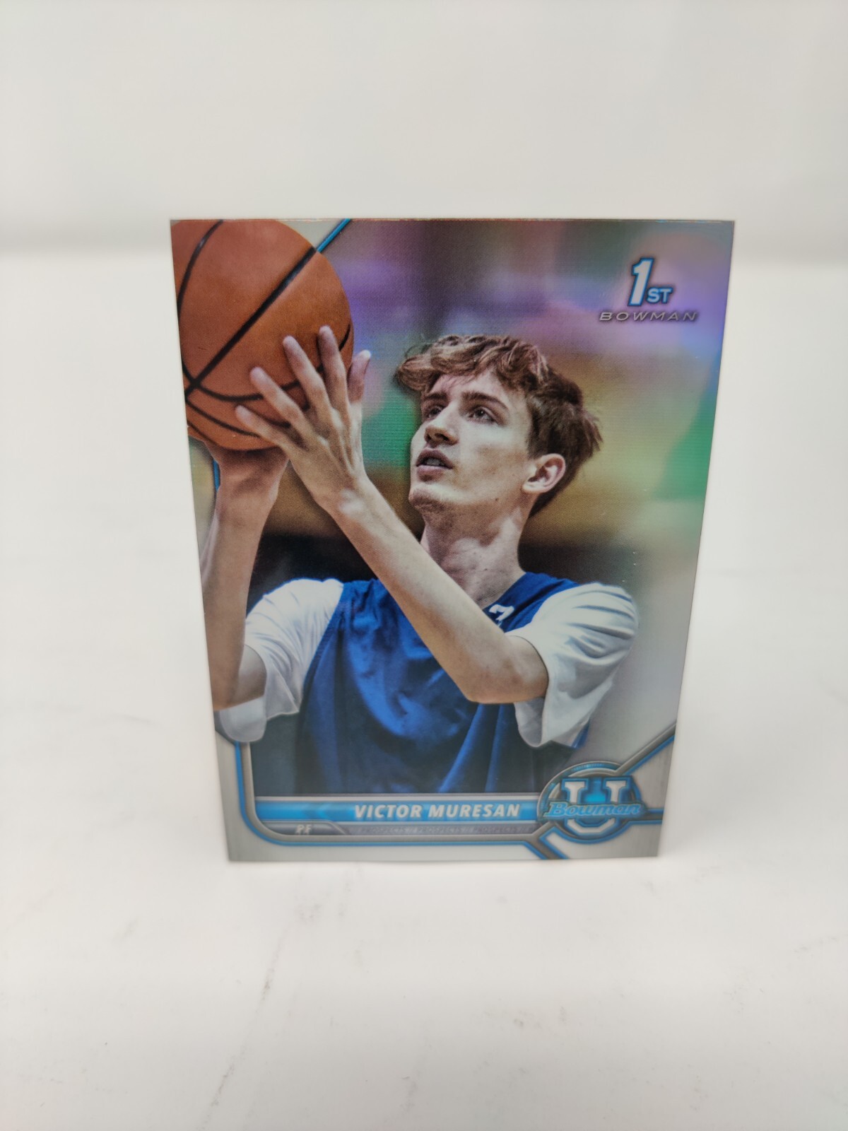 Victor Muresan 2021-22 Bowman University #20 Chrome Refractor