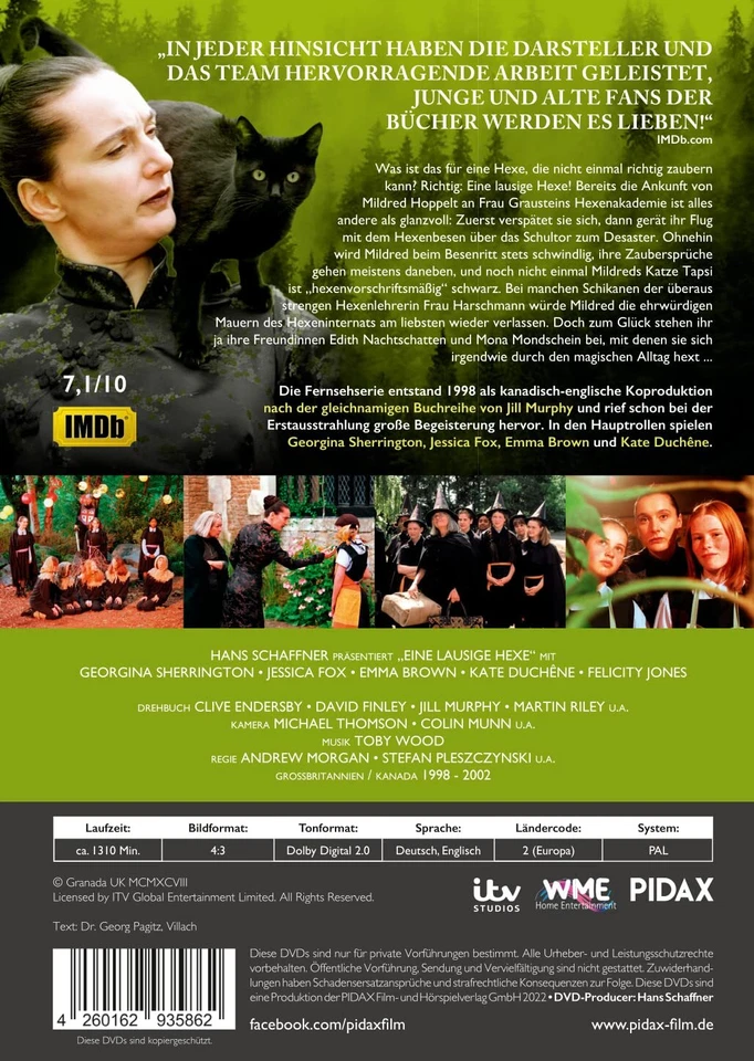 THE WORST WITCH: The Complete Series 1 2 3 4 / Jessica Fox 1998* NEW Region2 DVD - Image 2 of 2