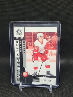 2021-22 Sp Authentic 2001-02 Retro Future Watch 01FW-SE Moritz Seider /900