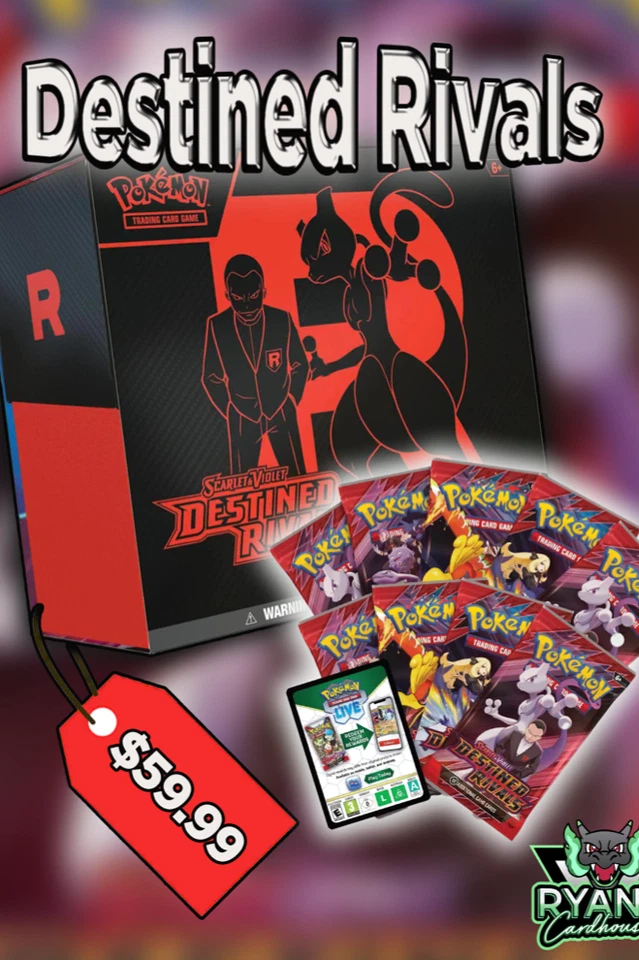 DESTINED RIVALS MSRP ETB MARATHON!!!!