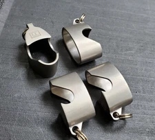 1PC Titanium Lighter Case Shell Cover For Bic J5/J3 Ring Key Chain Bottle Opener